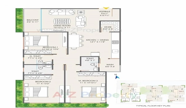Featured Image of 3BHK Spacia